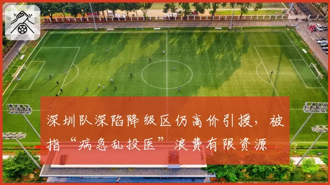 深圳队深陷降级区仍高价引援，被指“病急乱投医”浪费有限资源